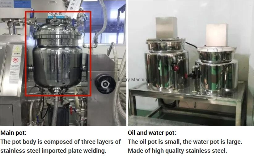 Jf-a Homogenous Emulsifying Mixing Machine Emulsifier for Cosmetics Industry